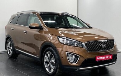 KIA Sorento III Prime рестайлинг, 2016 год, 2 895 000 рублей, 1 фотография