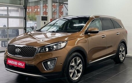 KIA Sorento III Prime рестайлинг, 2016 год, 2 895 000 рублей, 2 фотография