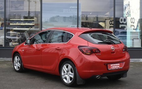 Opel Astra J, 2011 год, 717 000 рублей, 7 фотография