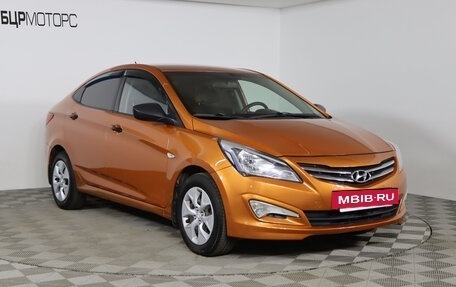 Hyundai Solaris II рестайлинг, 2014 год, 999 990 рублей, 3 фотография