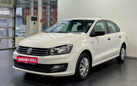 Volkswagen Polo VI (EU Market), 2017 год, 1 095 000 рублей, 2 фотография