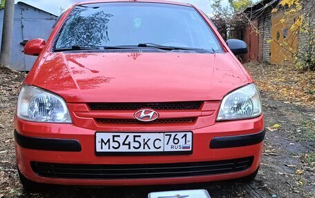 Hyundai Getz I рестайлинг, 2004 год, 435 000 рублей, 1 фотография