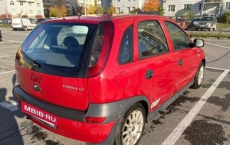 Opel Corsa C рестайлинг, 2003 год, 210 000 рублей, 4 фотография