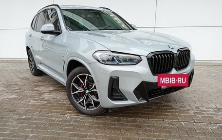 BMW X3, 2022 год, 8 160 000 рублей, 3 фотография