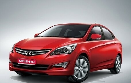 Hyundai Solaris II рестайлинг, 2014 год, 1 069 000 рублей, 1 фотография