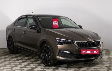 Skoda Rapid II, 2021 год, 2 099 000 рублей, 3 фотография