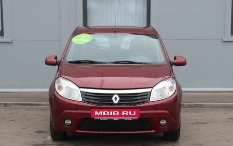 Renault Sandero I, 2012 год, 799 000 рублей, 2 фотография