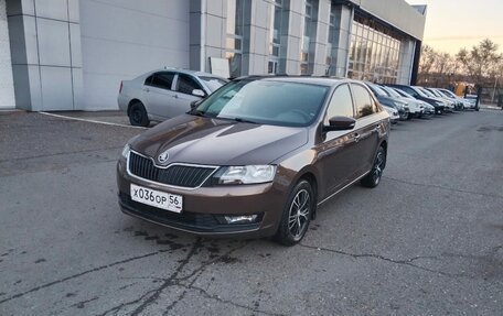 Skoda Rapid I, 2018 год, 1 520 000 рублей, 1 фотография