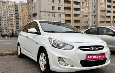 Hyundai Solaris II рестайлинг, 2011 год, 870 000 рублей, 1 фотография