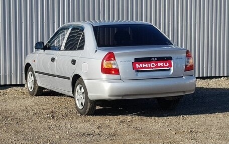 Hyundai Accent II, 2007 год, 685 000 рублей, 4 фотография