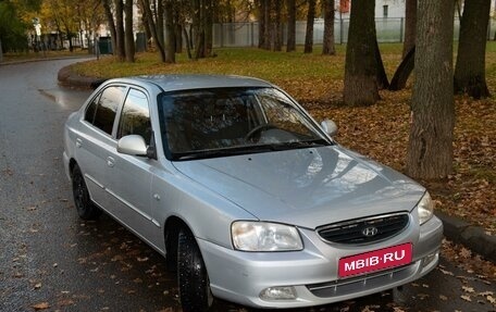 Hyundai Accent II, 2004 год, 415 000 рублей, 1 фотография