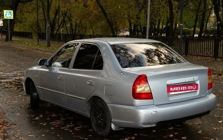 Hyundai Accent II, 2004 год, 415 000 рублей, 5 фотография