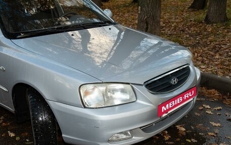 Hyundai Accent II, 2004 год, 415 000 рублей, 11 фотография