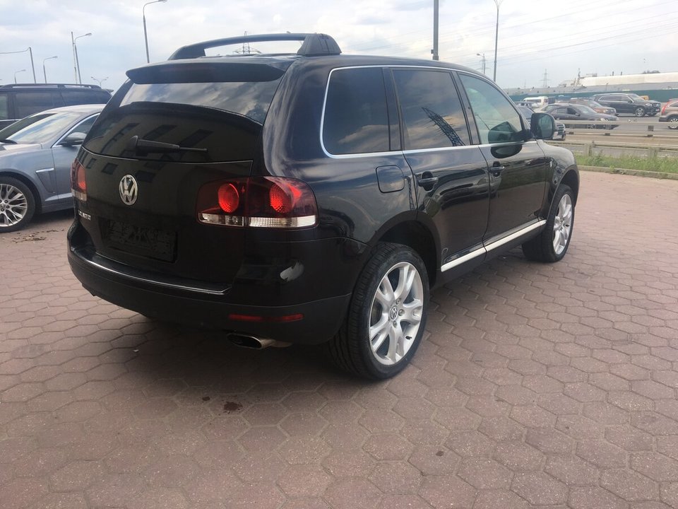 Volkswagen Touareg I рестайлинг, 2009 год, 360 000 рублей, 8 фотография