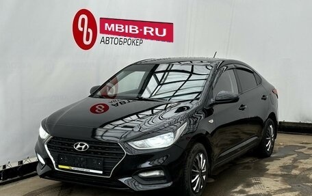 Hyundai Solaris II рестайлинг, 2018 год, 1 100 000 рублей, 3 фотография