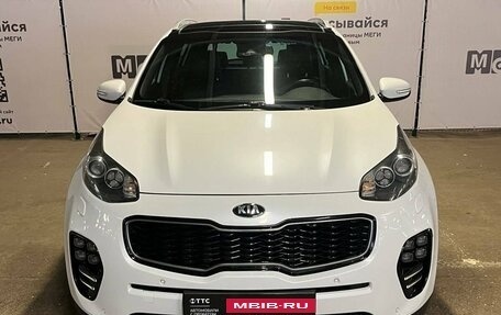 KIA Sportage IV рестайлинг, 2016 год, 2 168 000 рублей, 2 фотография