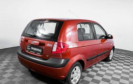 Hyundai Getz I рестайлинг, 2007 год, 555 000 рублей, 5 фотография