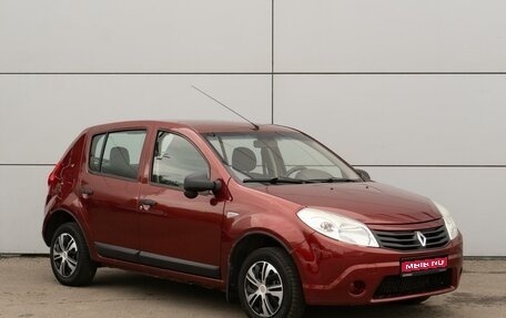 Renault Sandero I, 2010 год, 515 000 рублей, 1 фотография