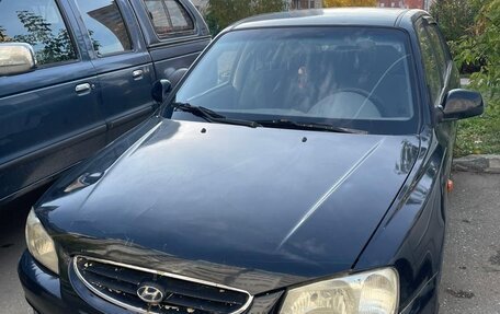 Hyundai Accent II, 2008 год, 250 000 рублей, 1 фотография