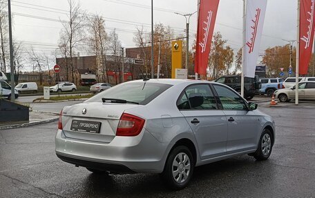 Skoda Rapid I, 2017 год, 1 289 000 рублей, 5 фотография