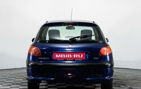 Peugeot 206, 2004 год, 320 000 рублей, 6 фотография