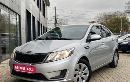 KIA Rio III рестайлинг, 2014 год, 1 165 000 рублей, 29 фотография