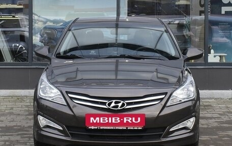 Hyundai Solaris II рестайлинг, 2014 год, 1 014 000 рублей, 2 фотография