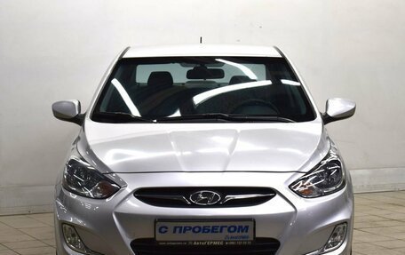 Hyundai Solaris II рестайлинг, 2011 год, 985 000 рублей, 2 фотография