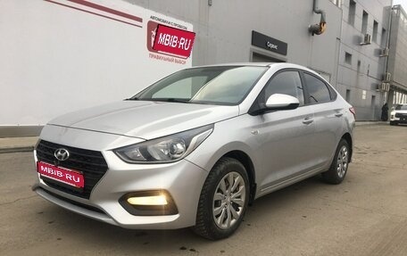 Hyundai Solaris II рестайлинг, 2017 год, 1 489 000 рублей, 1 фотография