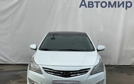 Hyundai Solaris II рестайлинг, 2015 год, 1 099 000 рублей, 2 фотография