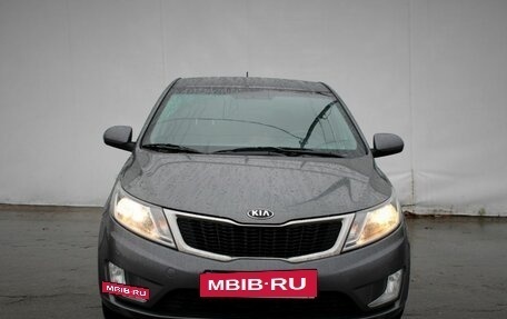 KIA Rio III рестайлинг, 2014 год, 945 000 рублей, 2 фотография