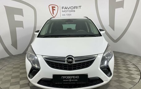 Opel Zafira C рестайлинг, 2012 год, 1 090 000 рублей, 2 фотография