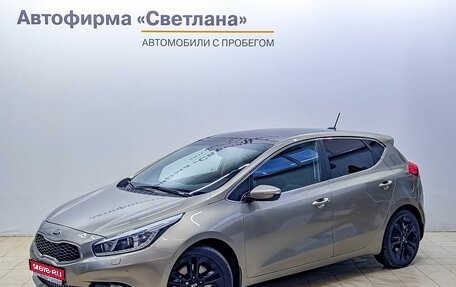 KIA cee'd III, 2014 год, 1 фотография