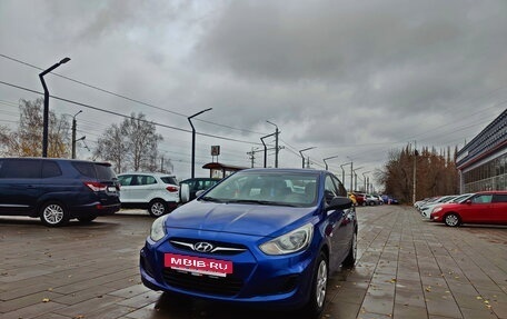 Hyundai Solaris II рестайлинг, 2011 год, 794 000 рублей, 3 фотография