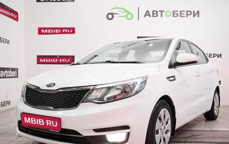 KIA Rio III рестайлинг, 2016 год, 1 055 000 рублей, 1 фотография