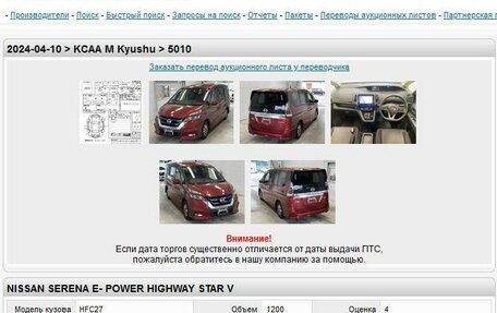 Nissan Serena IV, 2019 год, 2 419 000 рублей, 28 фотография