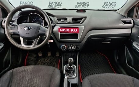 KIA Rio III рестайлинг, 2013 год, 1 090 000 рублей, 15 фотография