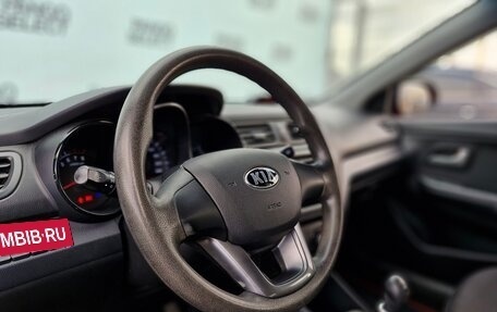 KIA Rio III рестайлинг, 2013 год, 1 090 000 рублей, 24 фотография