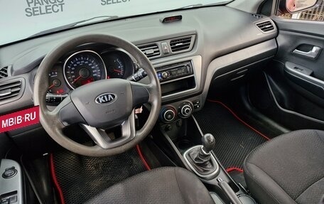 KIA Rio III рестайлинг, 2013 год, 1 090 000 рублей, 23 фотография