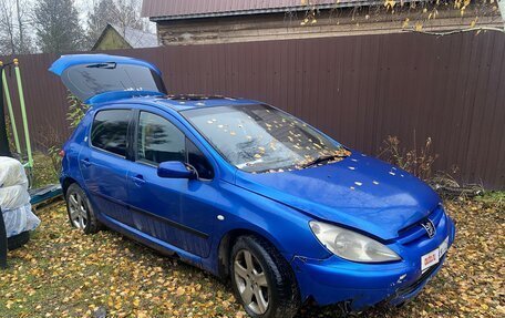 Peugeot 307 I, 2002 год, 135 000 рублей, 6 фотография