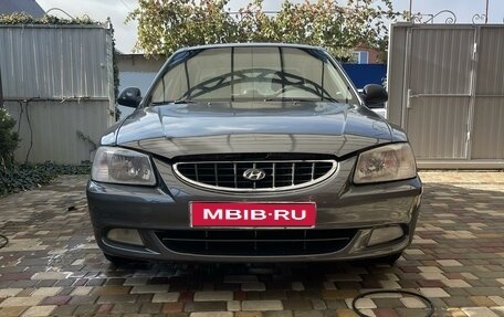 Hyundai Accent II, 2005 год, 435 000 рублей, 1 фотография