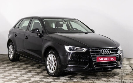 Audi A3, 2015 год, 1 327 887 рублей, 1 фотография