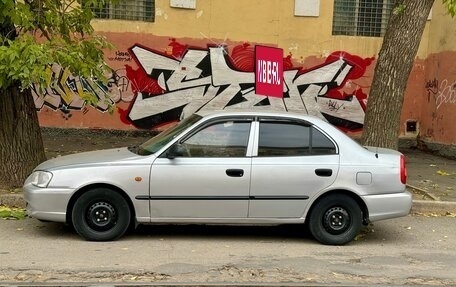 Hyundai Accent II, 2004 год, 445 000 рублей, 2 фотография