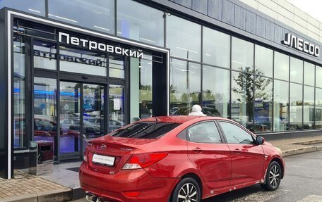 Hyundai Solaris II рестайлинг, 2011 год, 450 000 рублей, 5 фотография