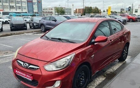 Hyundai Solaris II рестайлинг, 2011 год, 450 000 рублей, 3 фотография