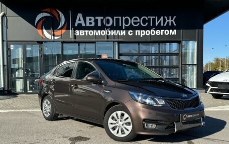 KIA Rio III рестайлинг, 2016 год, 1 330 000 рублей, 1 фотография