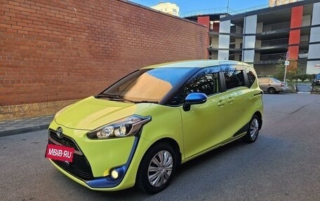 Toyota Sienta II, 2016 год, 1 520 000 рублей, 4 фотография