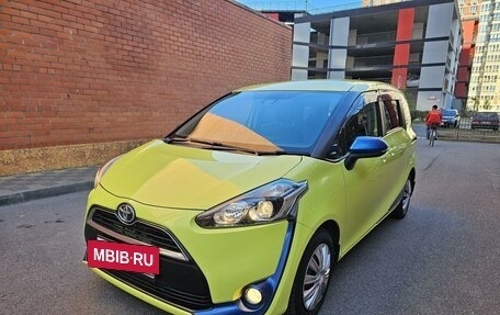 Toyota Sienta II, 2016 год, 1 520 000 рублей, 3 фотография