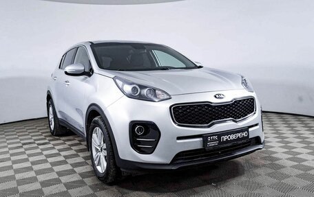 KIA Sportage IV рестайлинг, 2017 год, 2 201 100 рублей, 3 фотография