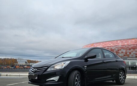 Hyundai Solaris II рестайлинг, 2014 год, 1 300 000 рублей, 10 фотография